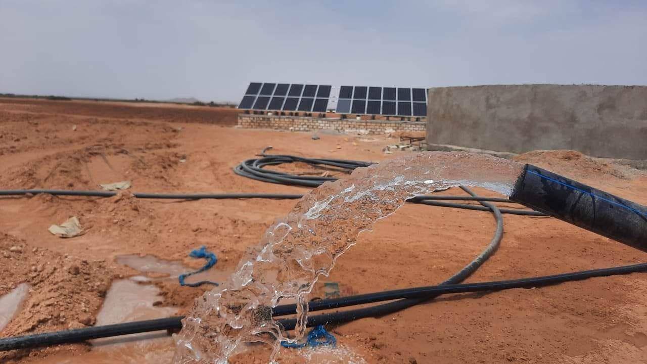 Pompage solaire agricole Tunisie